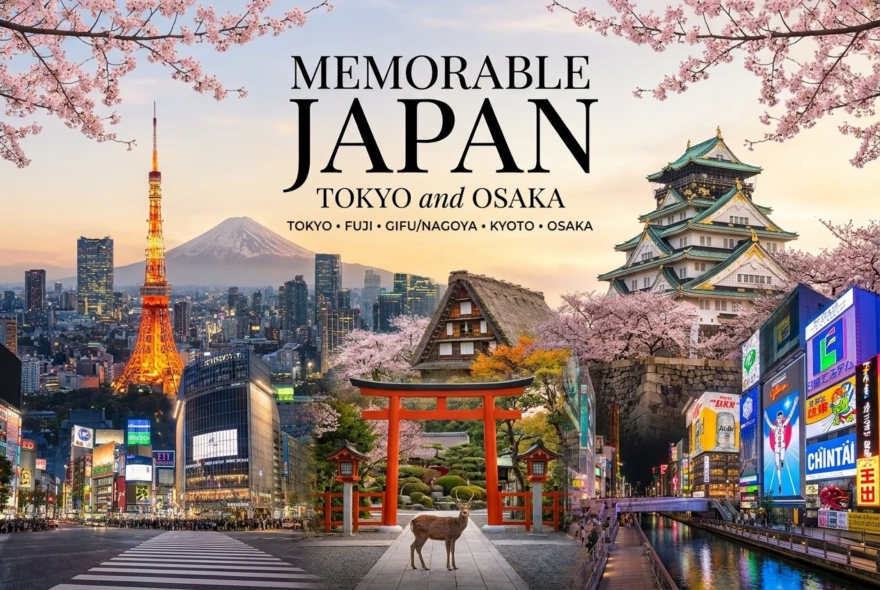 Memorable Japan: Tokyo and Osaka